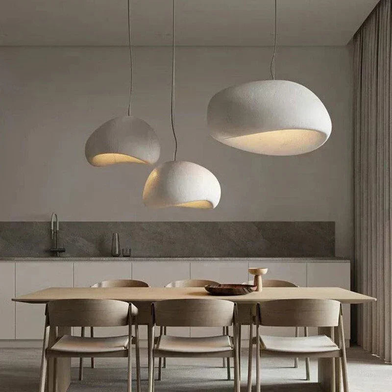 Auryn | Wabi-Sabi Ceiling Pendant Light For Living Rooms OpalDwell