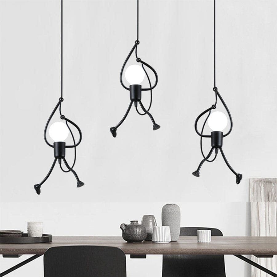 Meriko | Hanging Figure Pendant - OpalDwell