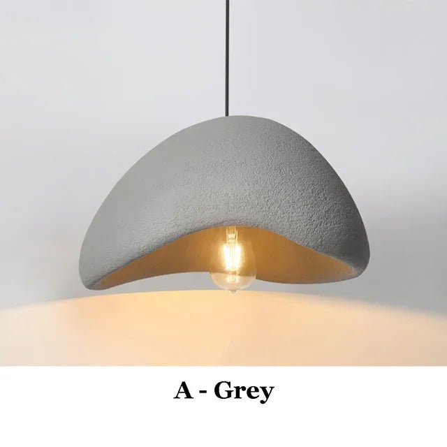 Auryn | Wabi-Sabi Ceiling Pendant Light For Living Rooms OpalDwell