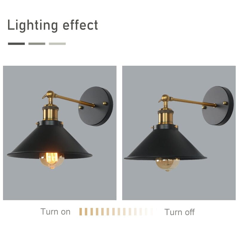 Kestrel Industrial Wall Lamp - OpalDwell