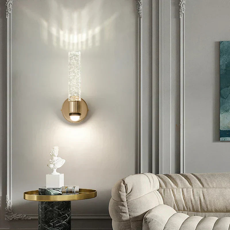 Luminelle Bubble Crystal Wall Lamps - OpalDwell