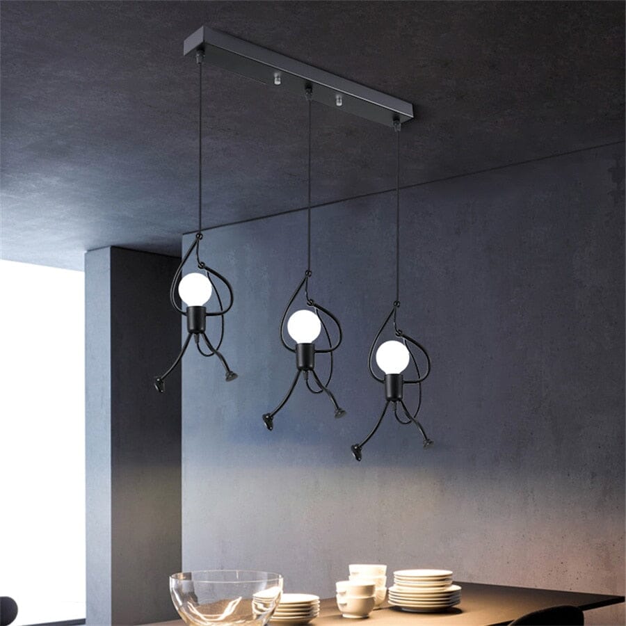 Meriko | Hanging Figure Pendant - OpalDwell