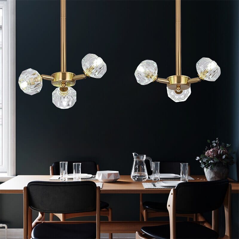 Liora | Crystal LED Hanging Light - OpalDwell