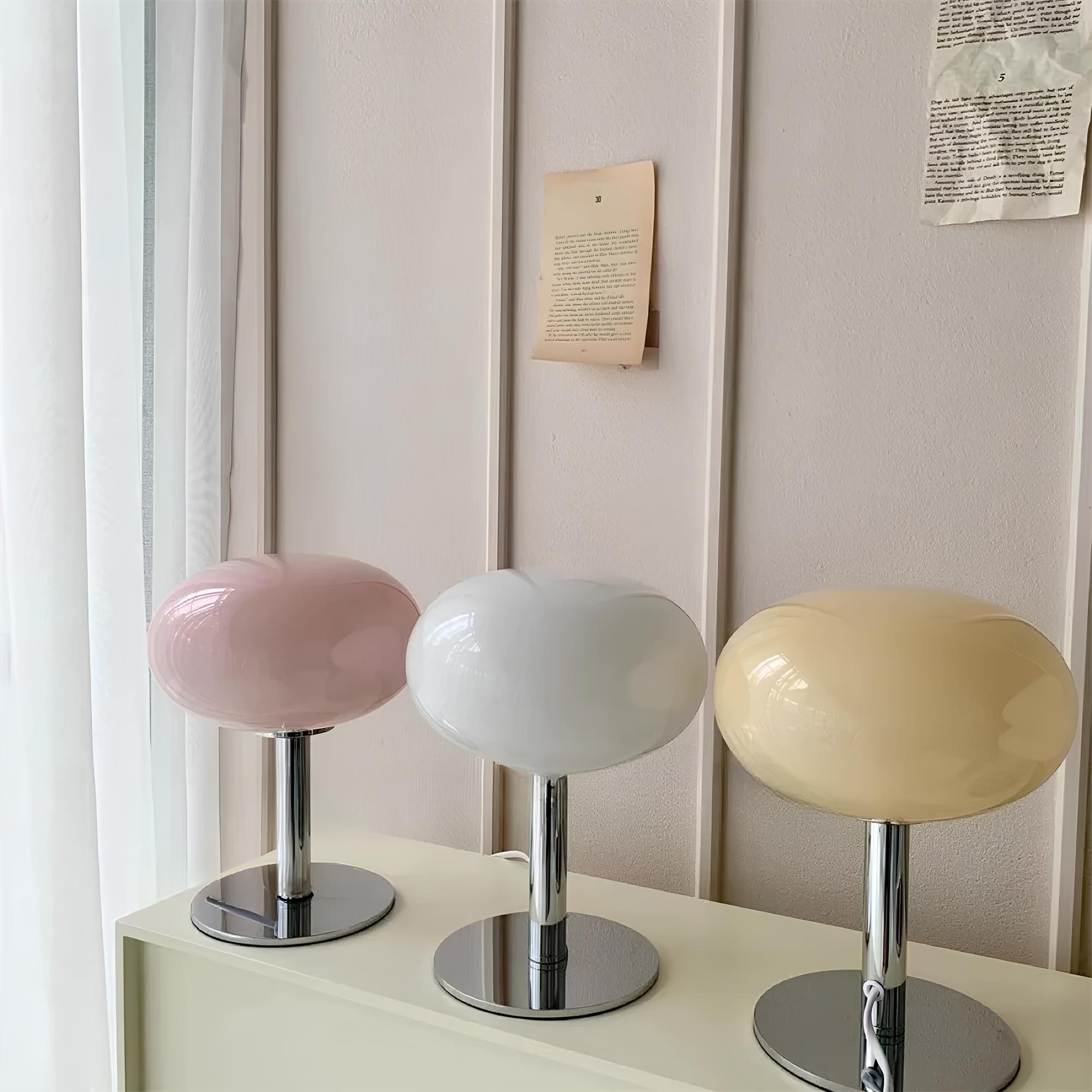 Candy Drop Glass Table Lamp For Cozy Room Ambience - OpalDwell