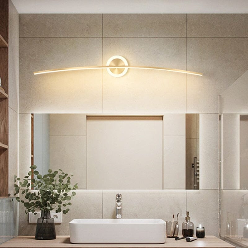 MirroLux | LED Bathroom Mirror Wall Light OpalDwell