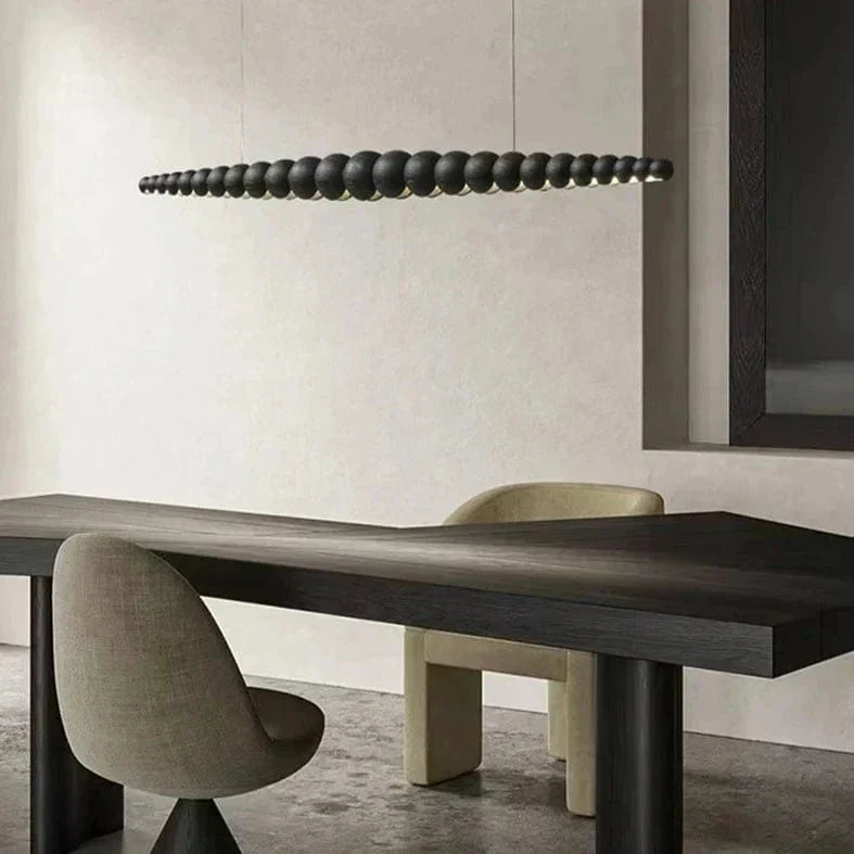 Arborcrest Wood Bead Chandelier | OpalDwell - OpalDwell