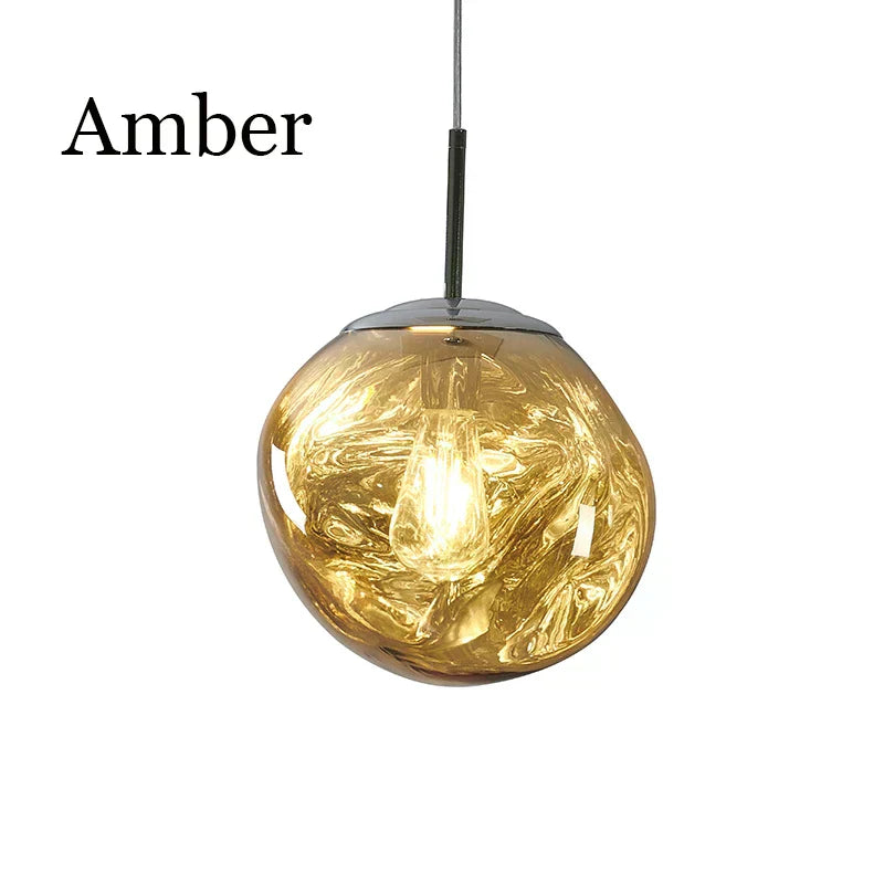 NovaLume Lava Glow LED Pendant For Modern Living Rooms OpalDwell