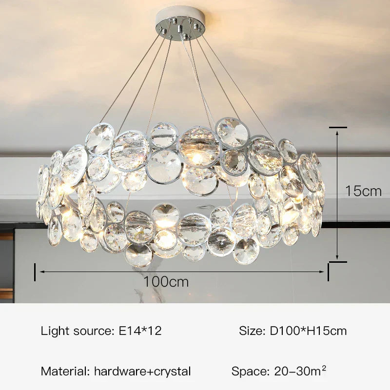 Kirrea Chandelier - OpalDwell