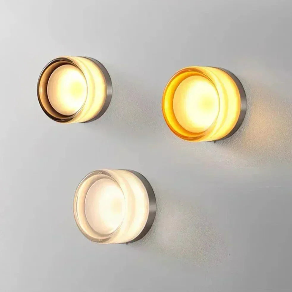 NovaLume | Glass Sconce Wall Lamp by Lumenari Studio - OpalDwell
