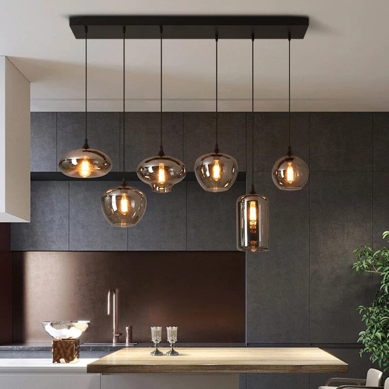Liora | Glass Chandelier - OpalDwell