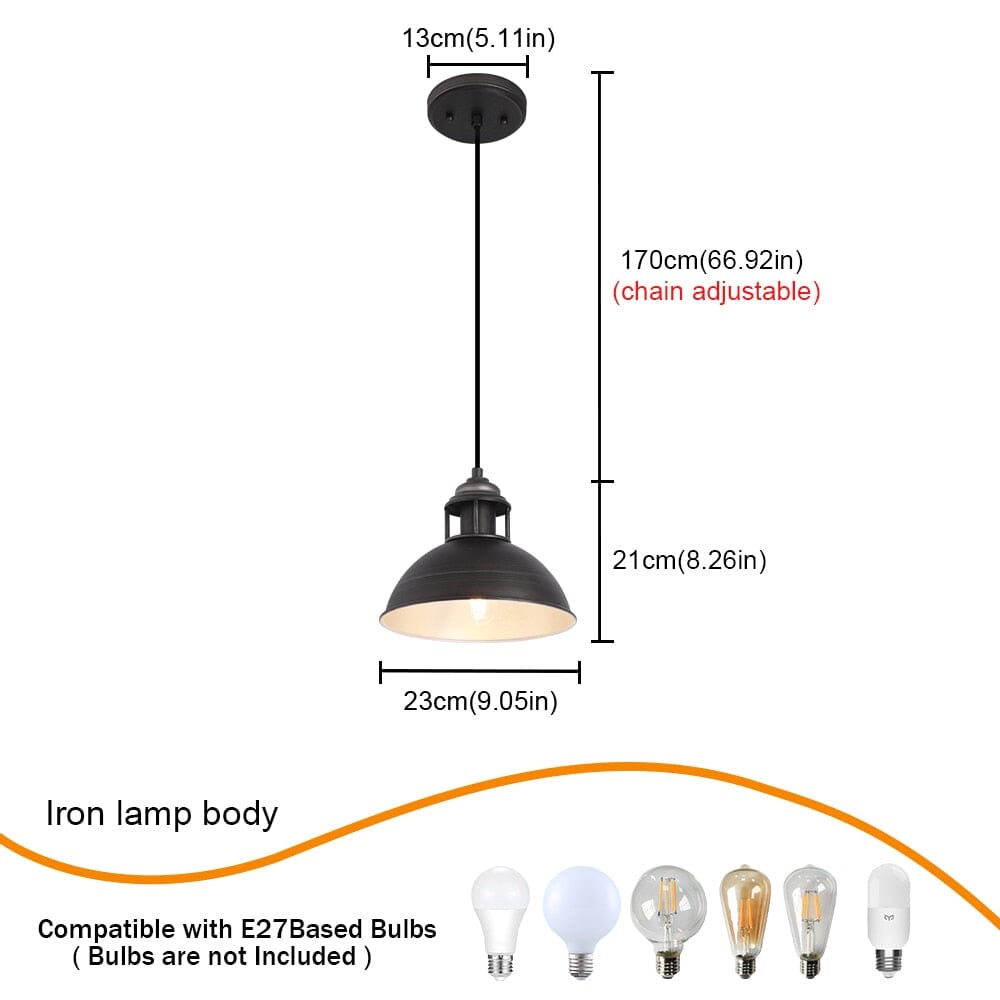 Factory Style Pendant Lights - OpalDwell