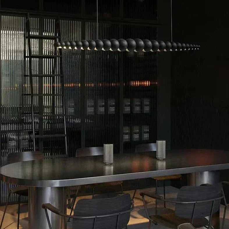 Arborcrest Wood Bead Chandelier | OpalDwell - OpalDwell