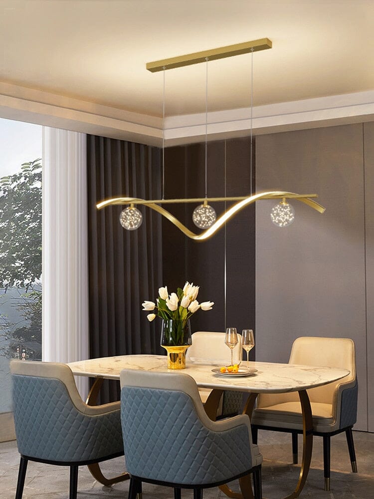 Marcelli Spiral Chandelier - OpalDwell