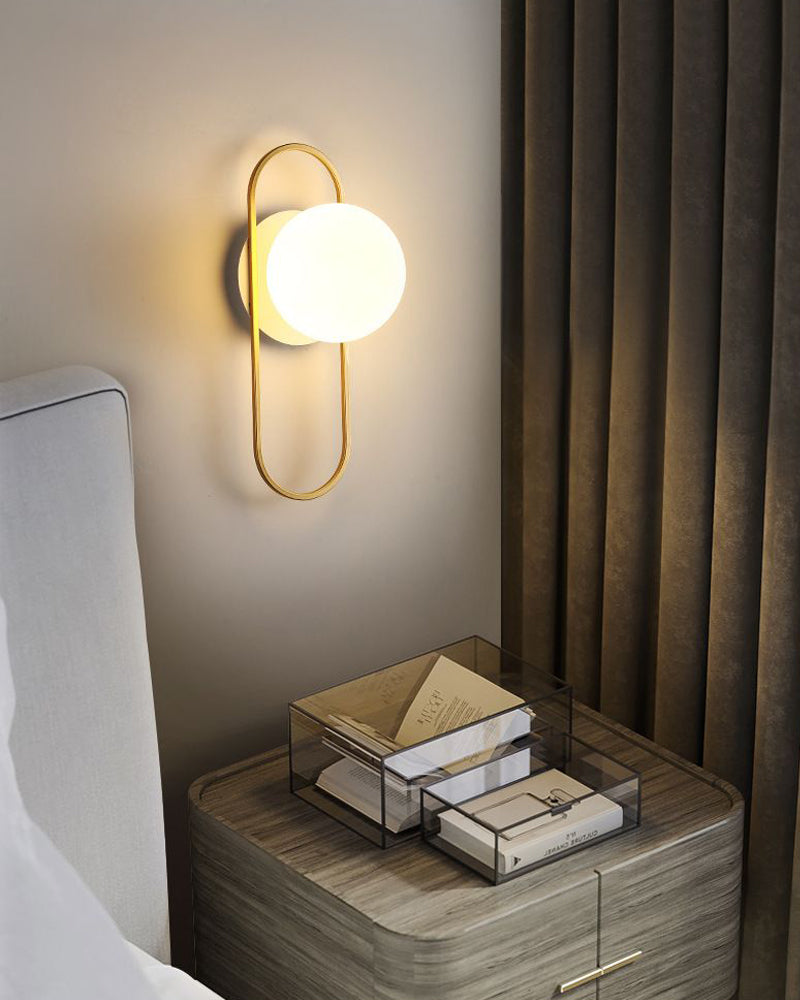 LumaNova Modern LED Wall Lights for Home Decor and Ambience OpalDwell