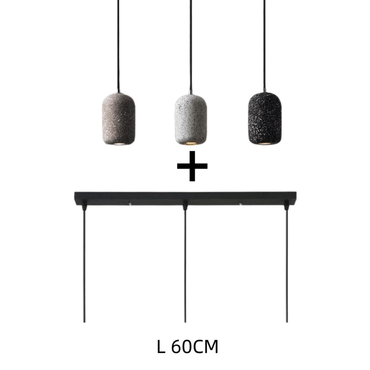 Arden | Cement Pendant Light - OpalDwell