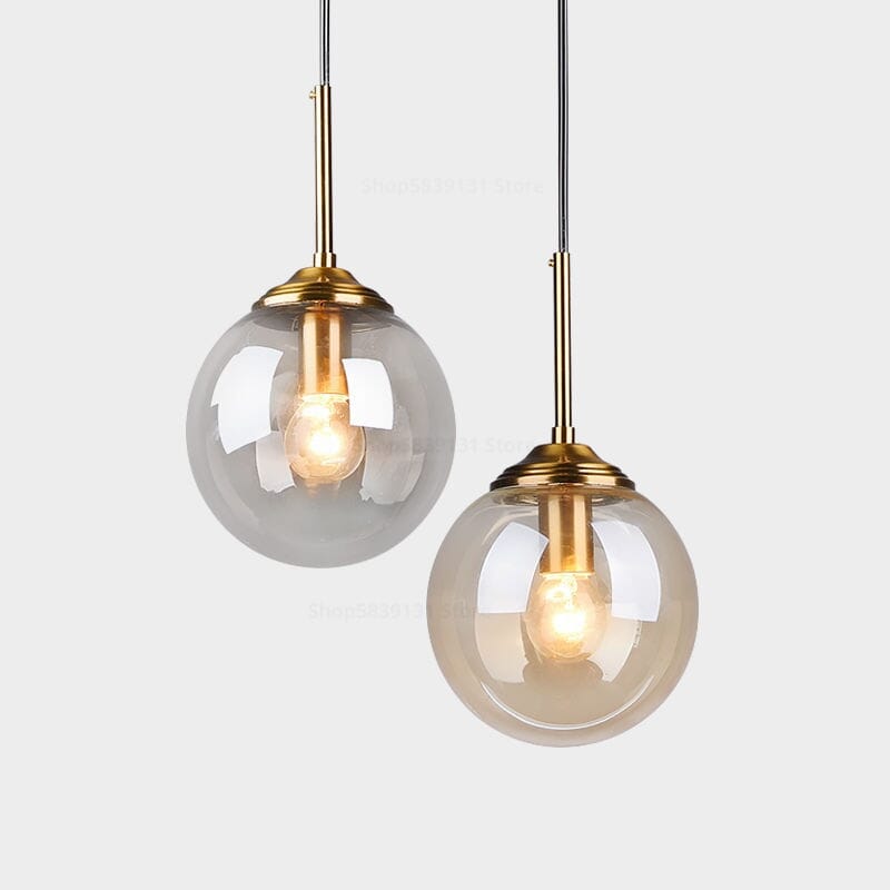 Glass Pendant in Gumdrop Shape - OpalDwell