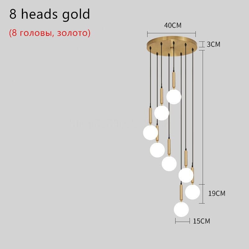 Aveline Orb Chandelier - OpalDwell