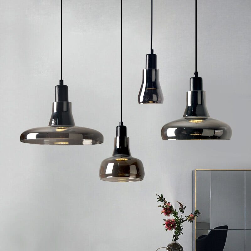 Harlow Modern Glass Pendant Lights - OpalDwell