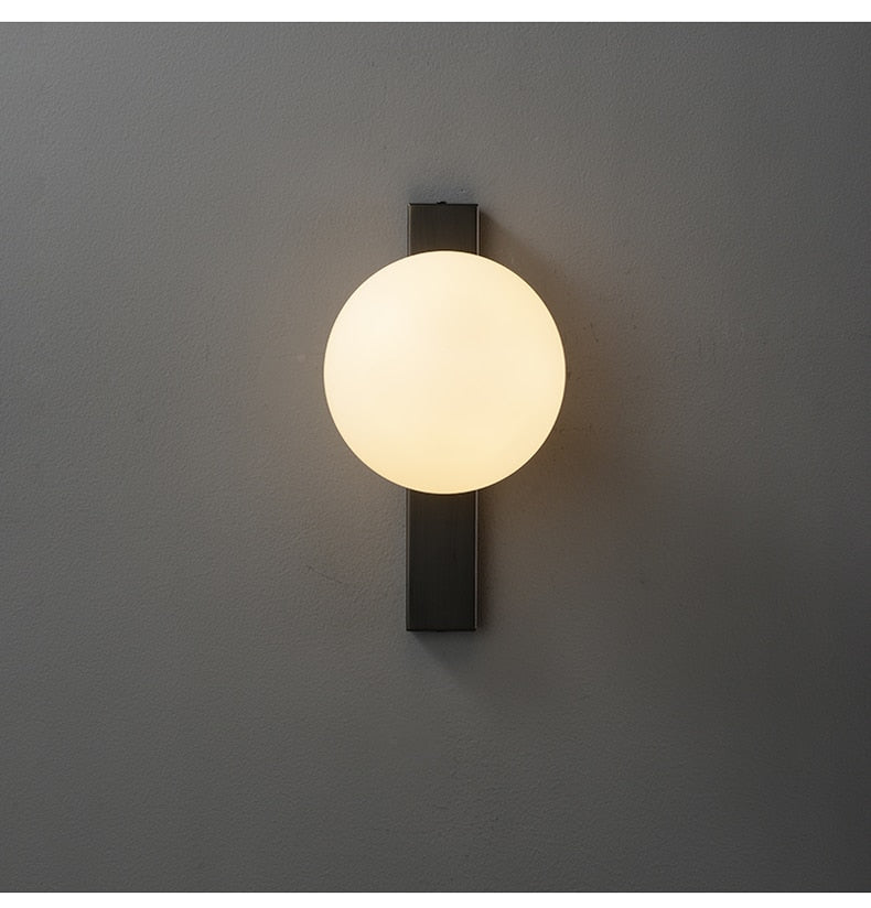 Aure Copper Circ LED Wall Sconce for Nordic Interiors OpalDwell