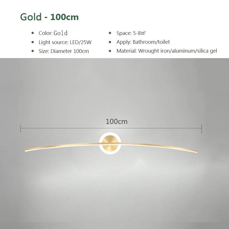 MirroLux | LED Bathroom Mirror Wall Light OpalDwell