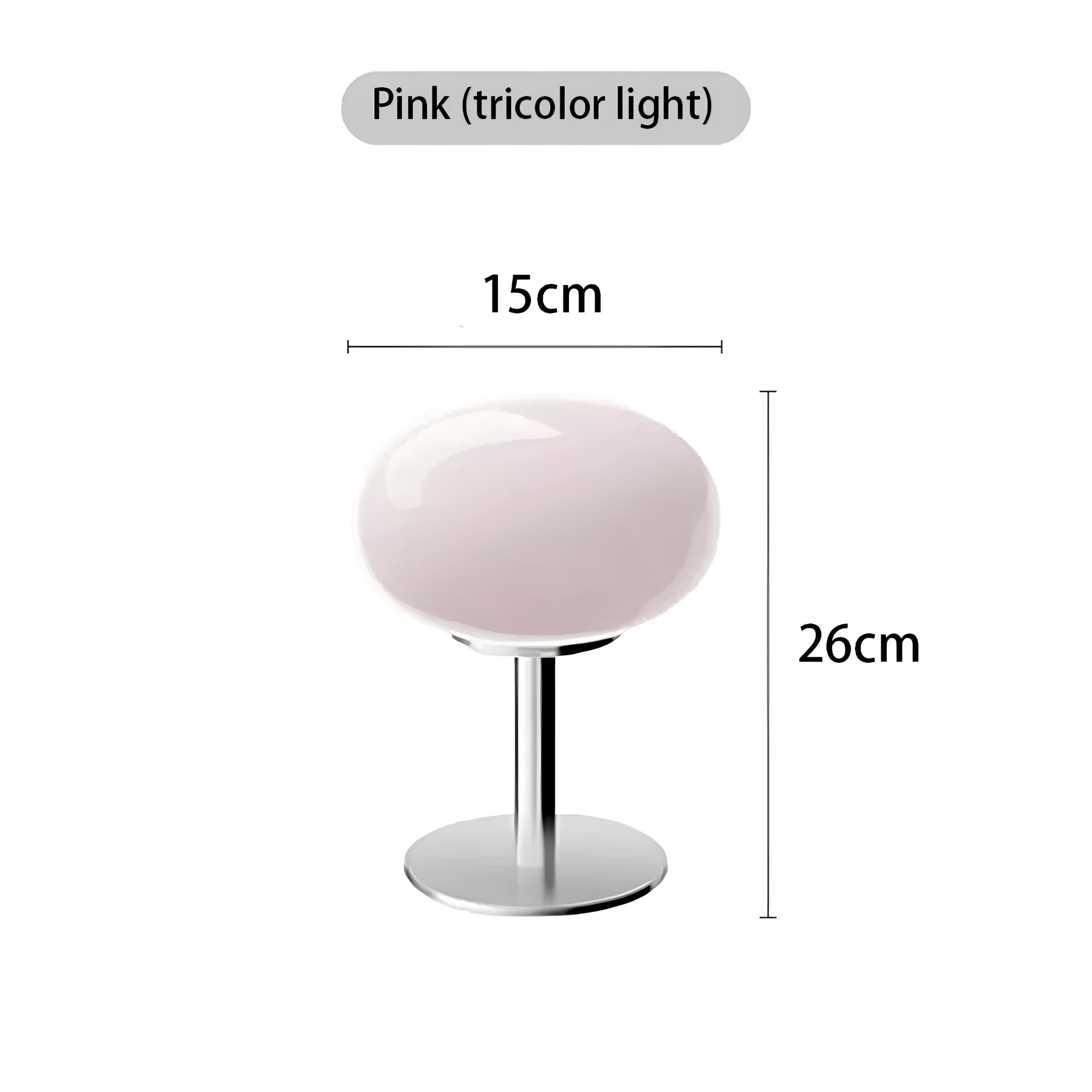 Candy Drop Glass Table Lamp For Cozy Room Ambience - OpalDwell