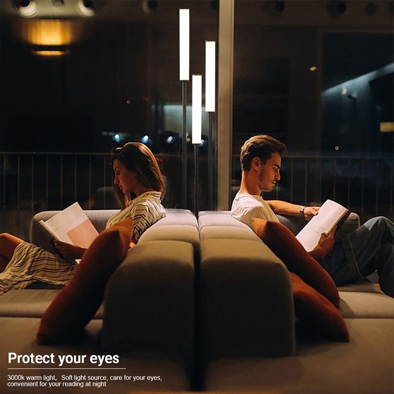 Solare Candlestick LED Floor Lamp OpalDwell