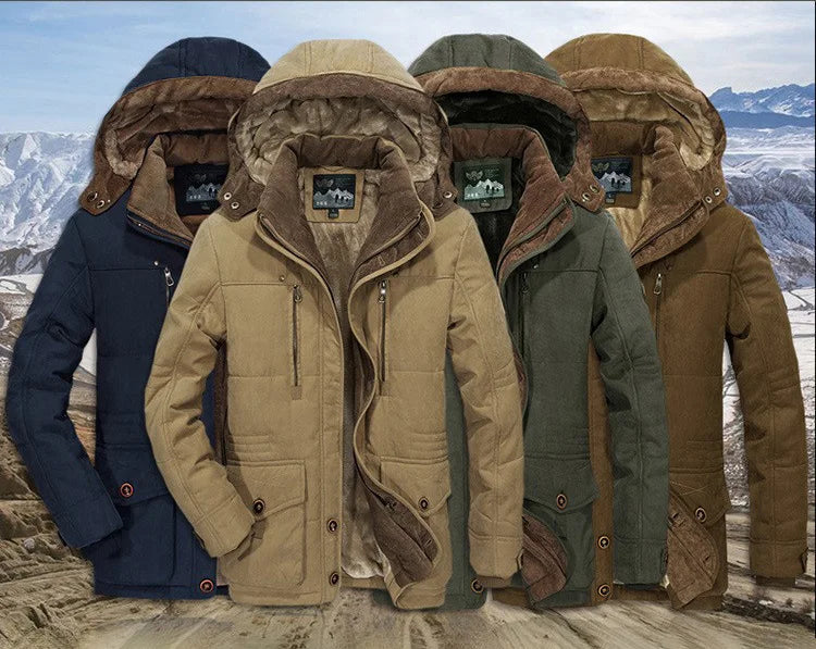 ArdentVale Mens Winter Parka With Luxe Warmth And Soft Interior OpalDwell