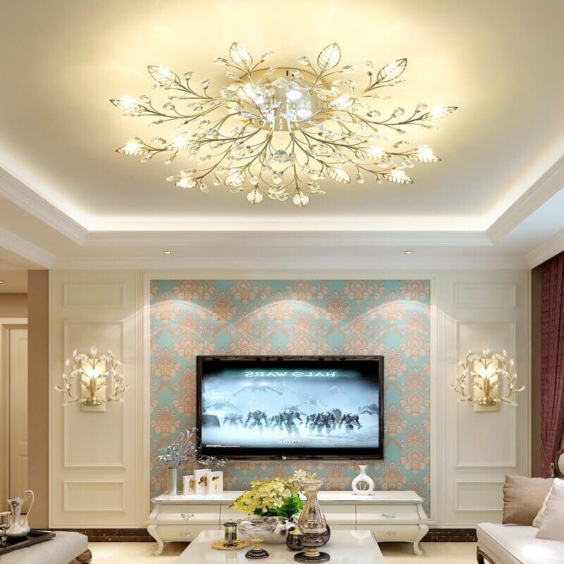 Lunara Floral Wall Chandelier - OpalDwell