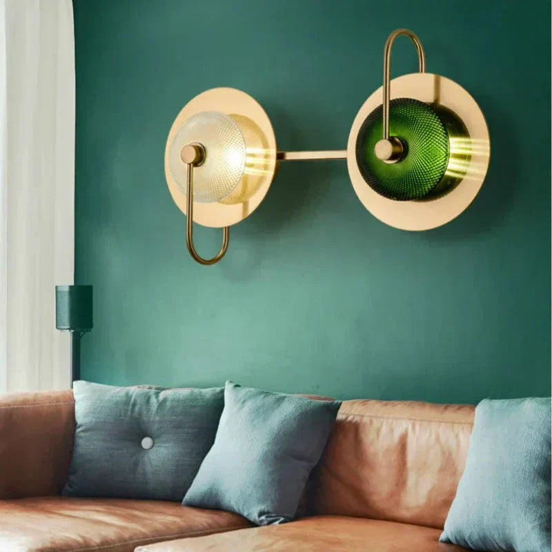 Liora Glass Sconce | OpalDwell - OpalDwell