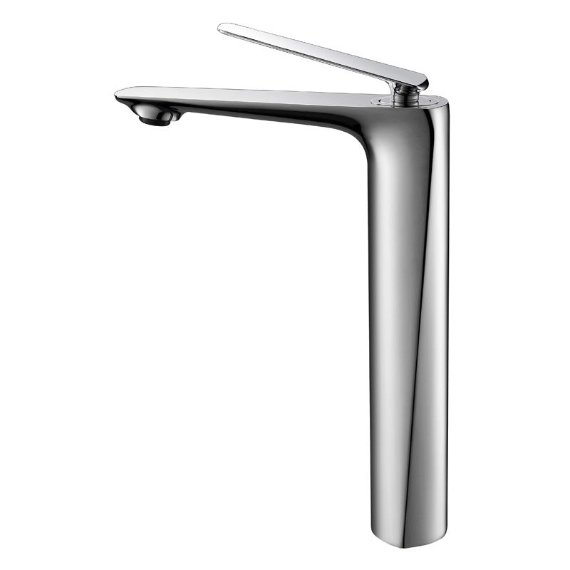 Lorin Single-Handle Brass Vessel Faucet for Single-Hole Bathroom Sink | OpalDwell OpalDwell