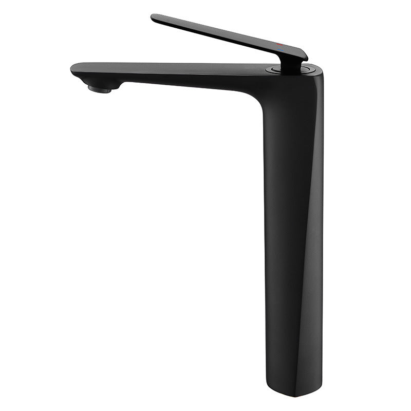 Lorin Single-Handle Brass Vessel Faucet for Single-Hole Bathroom Sink | OpalDwell OpalDwell
