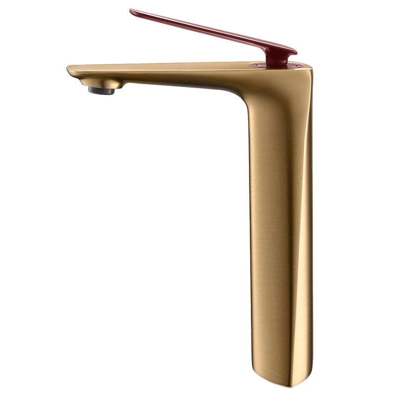Lorin Single-Handle Brass Vessel Faucet for Single-Hole Bathroom Sink | OpalDwell OpalDwell