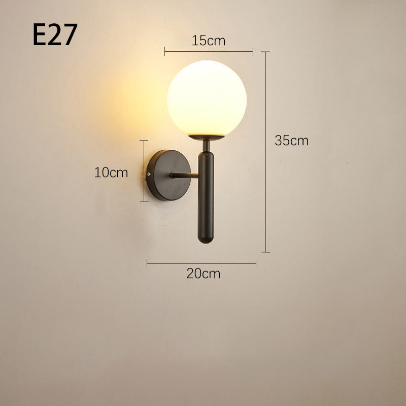 AuraNova Wall Sconce Modern Energy Saving Bedroom Lamp - OpalDwell