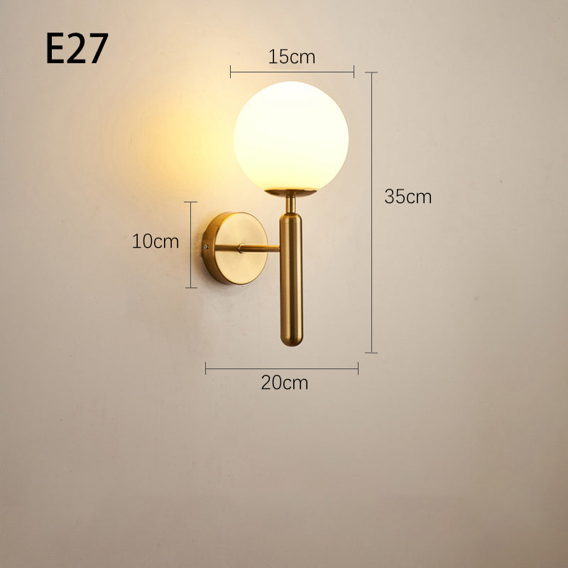 AuraNova Wall Sconce Modern Energy Saving Bedroom Lamp - OpalDwell