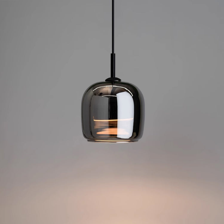 Solenra Black Glass Pendant Light For Modern Interiors OpalDwell