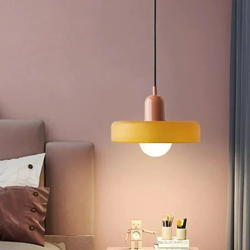 Azura Crystal Glass Pendant Light With LED Bulb Included - OpalDwell