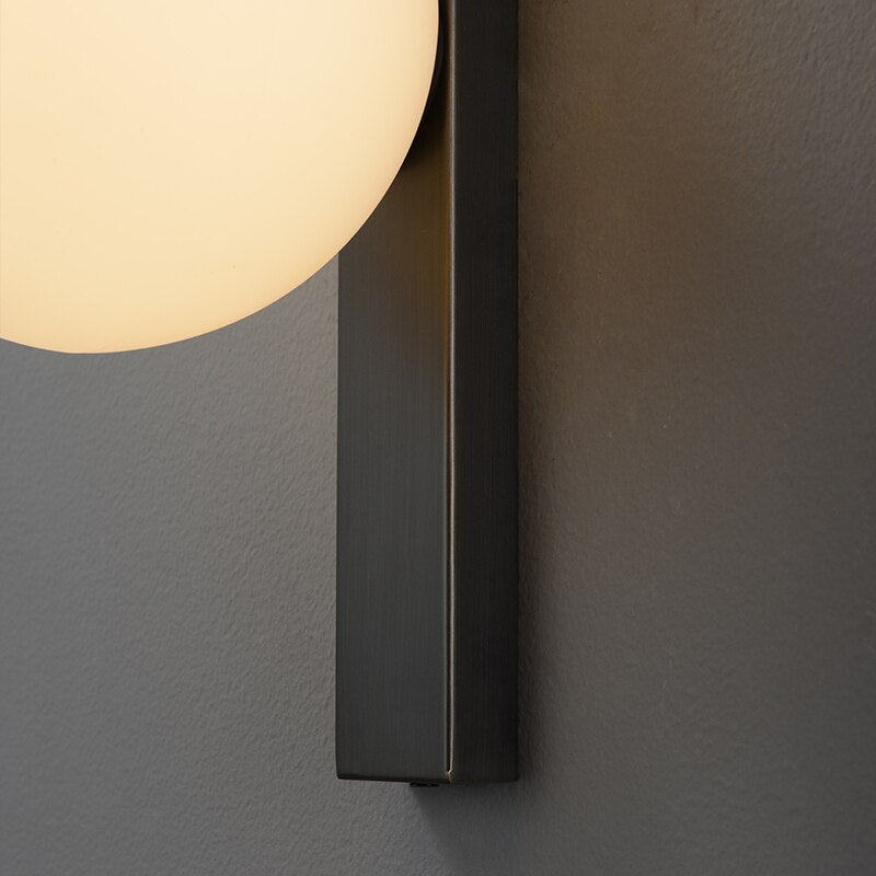 Aure Copper Circ LED Wall Sconce for Nordic Interiors OpalDwell