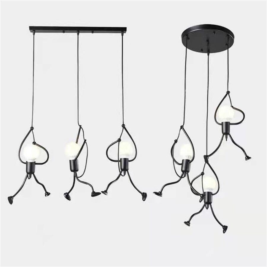 Meriko | Hanging Figure Pendant - OpalDwell
