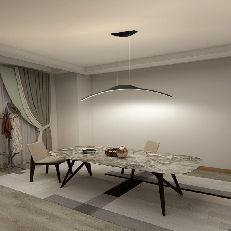 Sereno Elegant LED Island Chandelier for Dining Room | OpalDwell OpalDwell