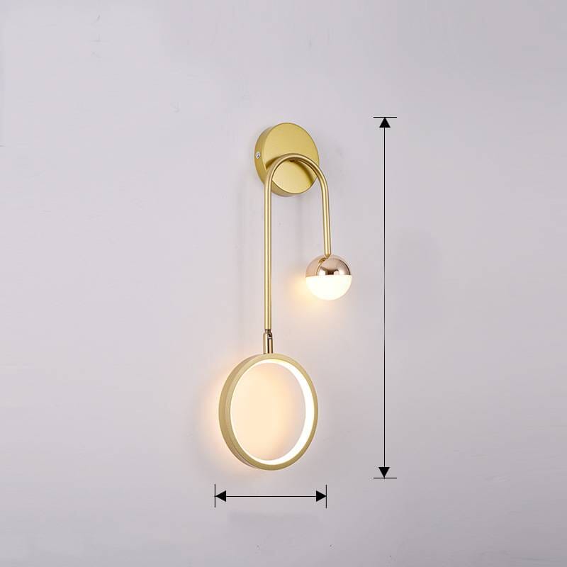 Virella | Acrylic Wall Lamp - OpalDwell