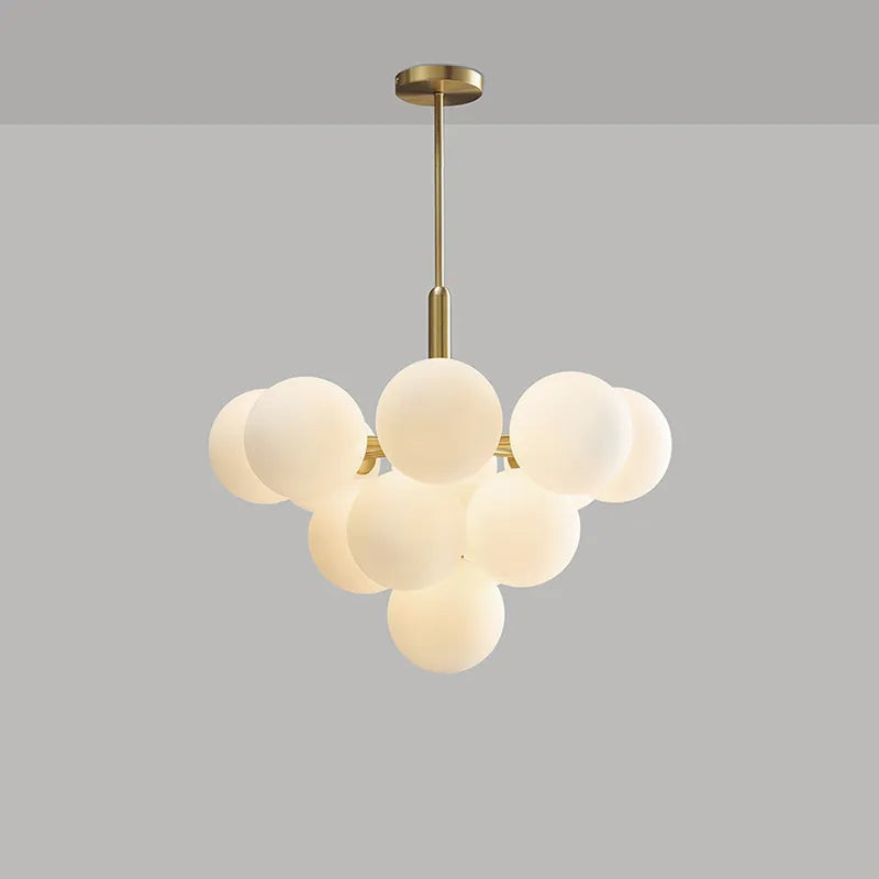 Novara Five-Head Iron LED Pendant Light For Modern Interiors OpalDwell