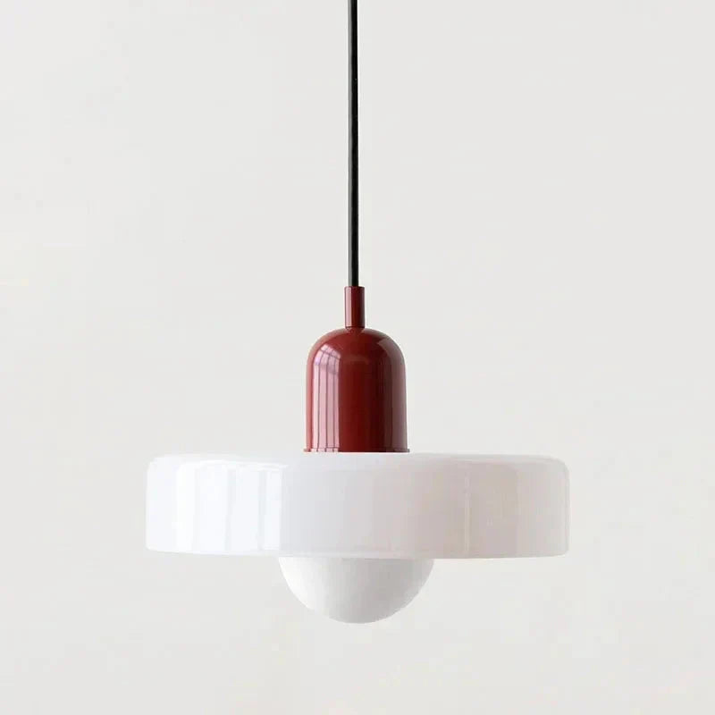 Azura Crystal Glass Pendant Light With LED Bulb Included - OpalDwell