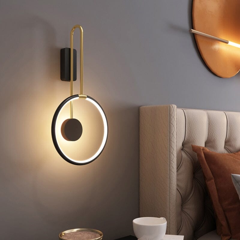 Liora | Circular Wall Lamp - OpalDwell