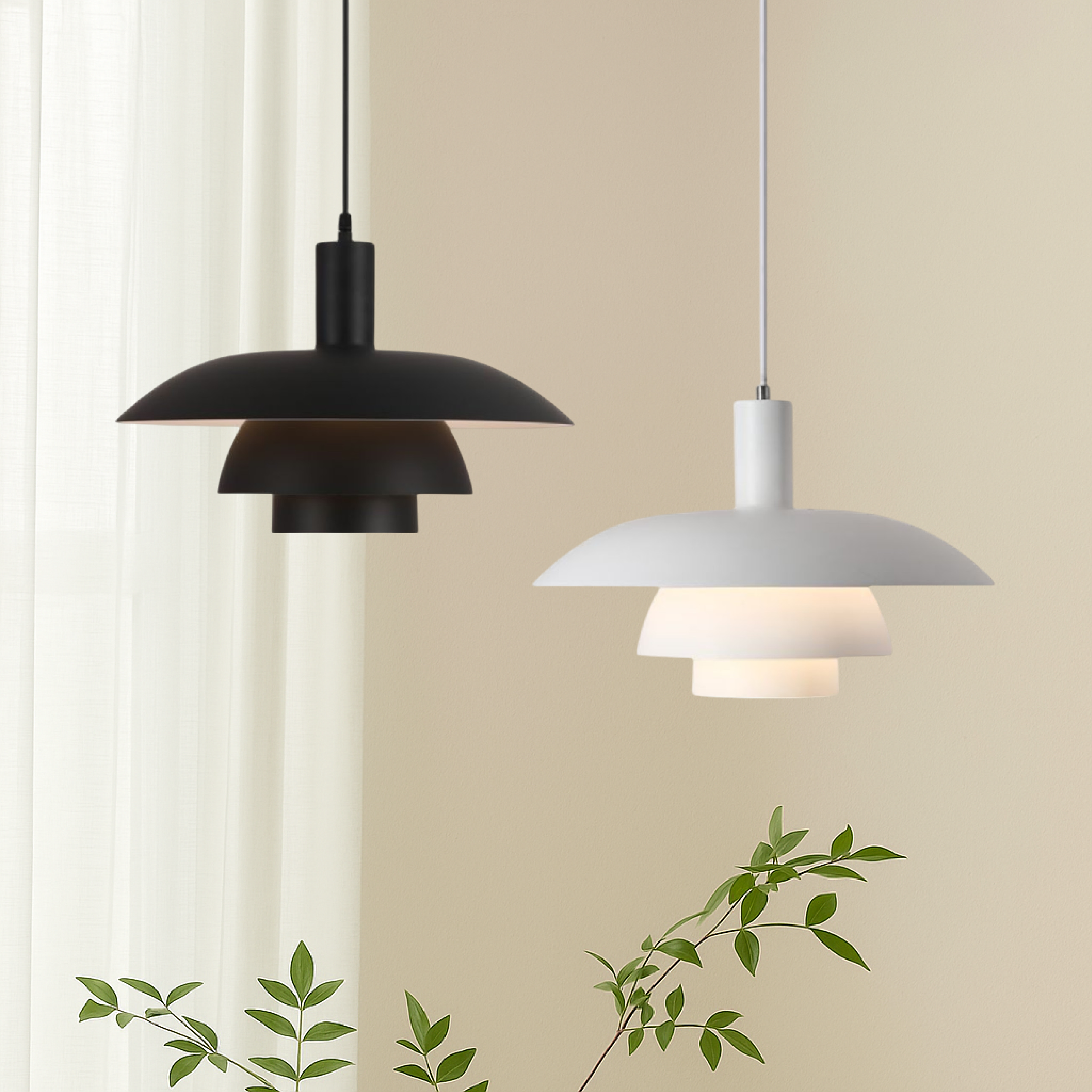 Liora Nordic Style Pendant Lamp For Living Rooms Edition OpalDwell