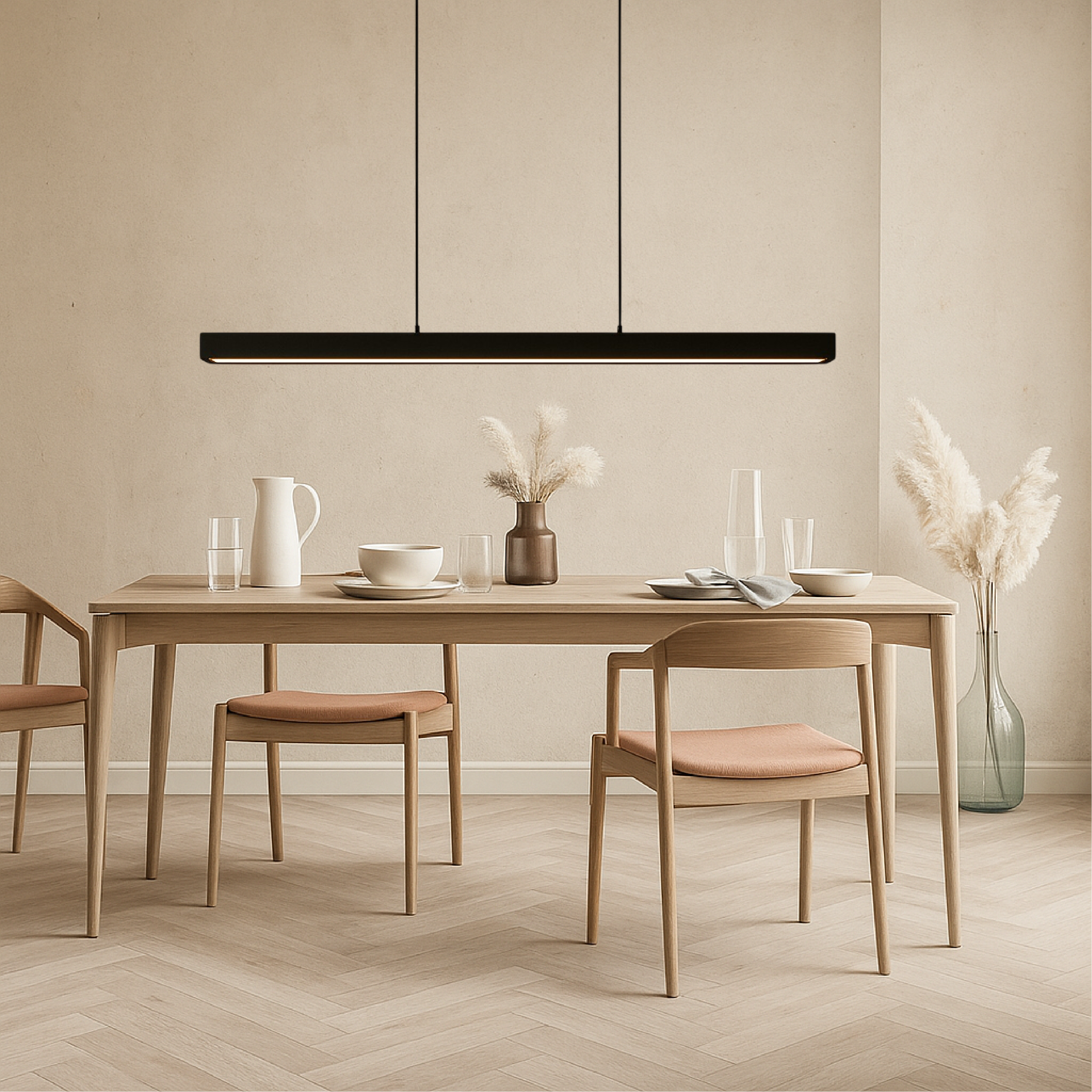 Nordelva Nordic Pendant Light for Kitchens and Dining Areas with LED - OpalDwell