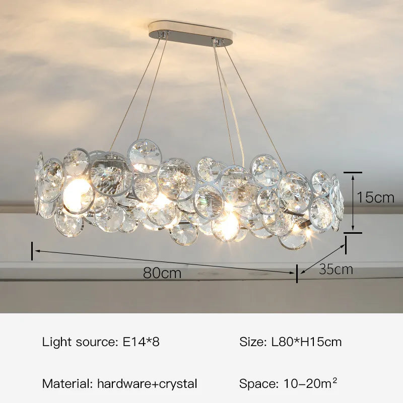 Kirrea Chandelier - OpalDwell