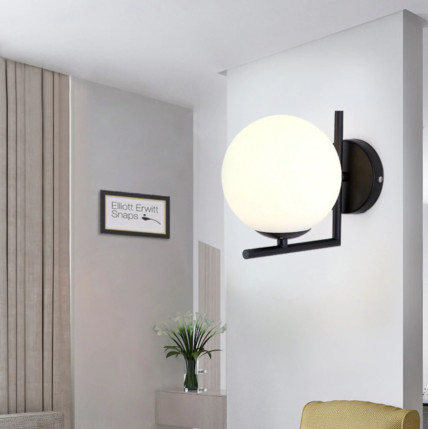 Lumera Globe Wall Sconce | OpalDwell - OpalDwell