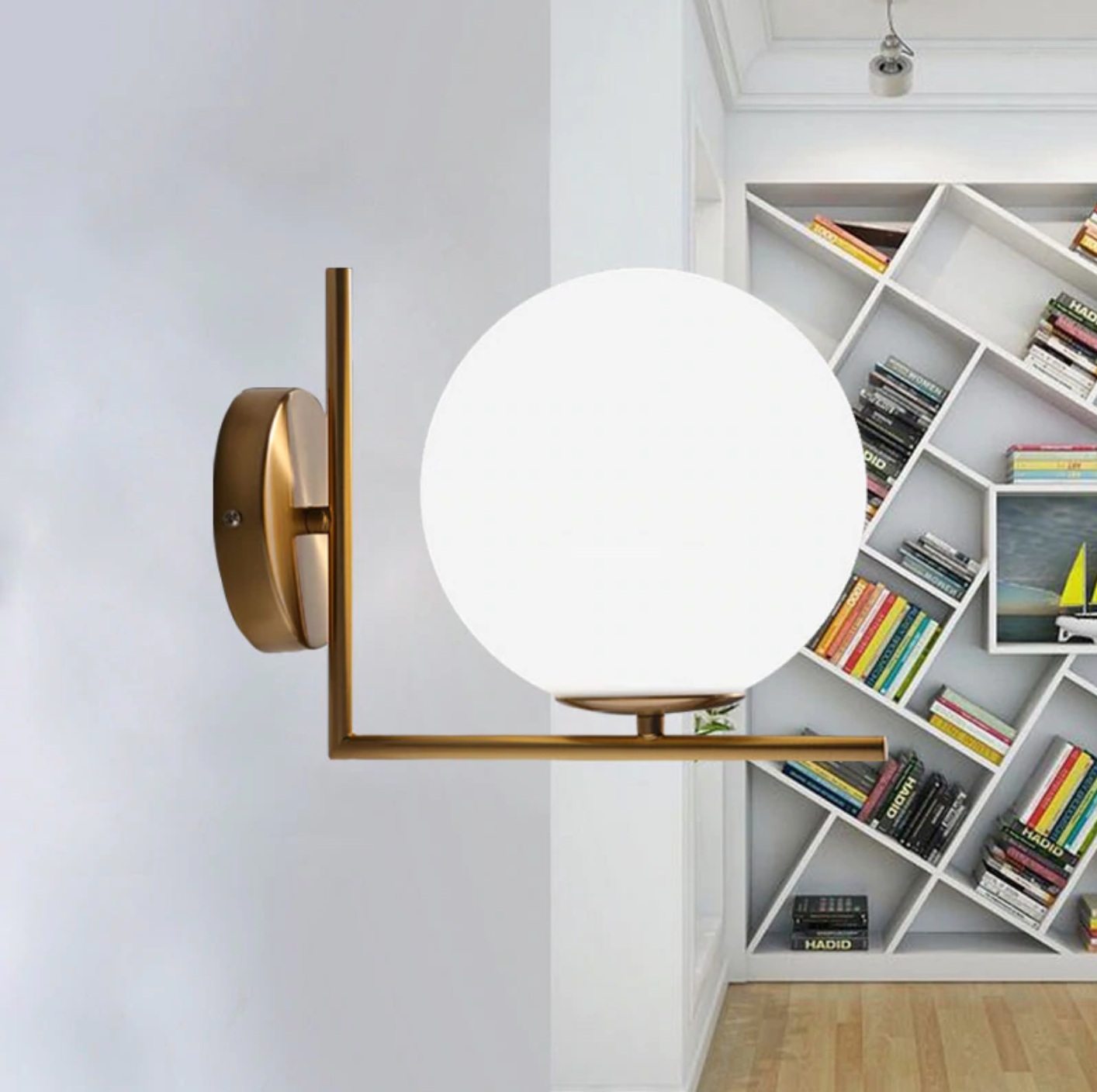Lumera Globe Wall Sconce | OpalDwell - OpalDwell