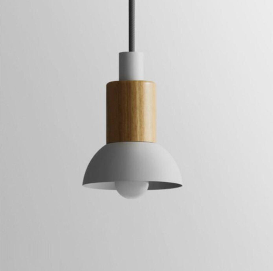 Liora Metal and Wood Pendant Lights | OpalDwell - OpalDwell