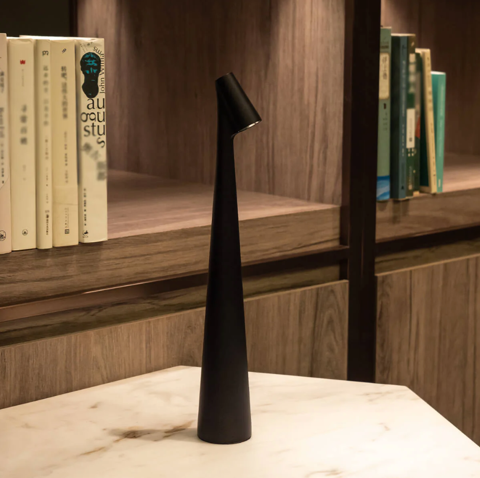 LumaNord Wireless LED Table Lamp for Reading and Dining Rooms with Soft Ambience - OpalDwell